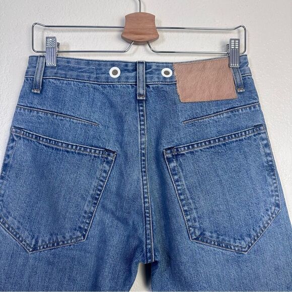 Rag & Bone Engineer Jeans Retro High Rise
Relaxed Loose Taper Ankle Crop Size 24 - Picture 12 of 14